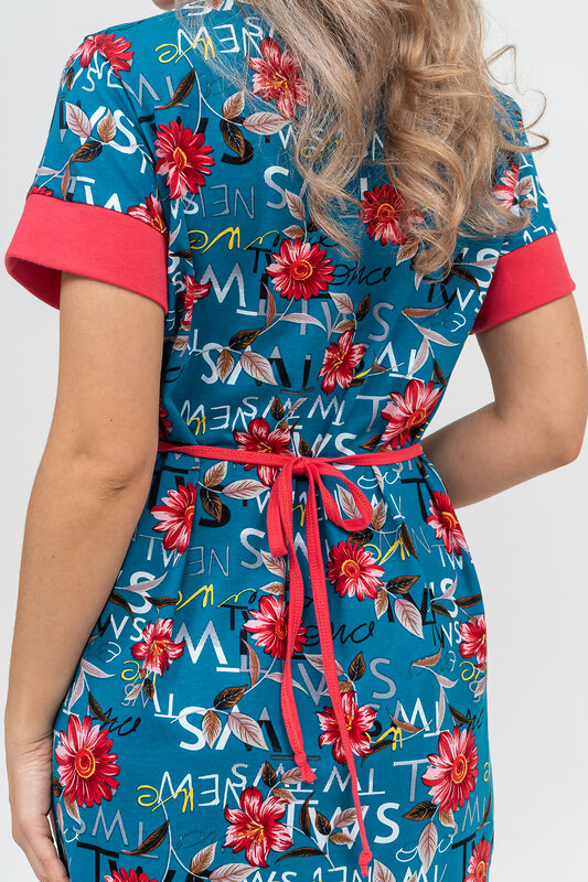 Натали Халат 578683 36915 бирюза