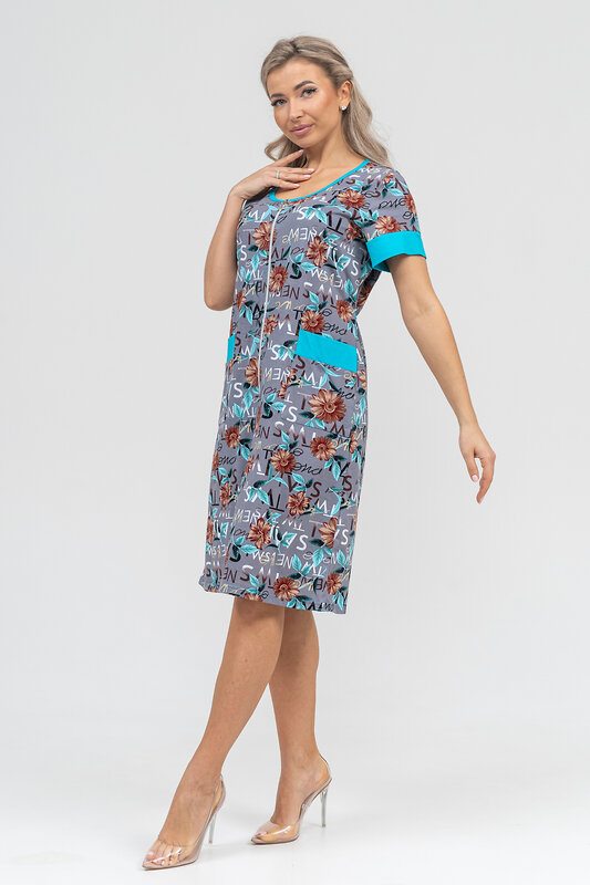 Натали Халат 578684 36915 серый