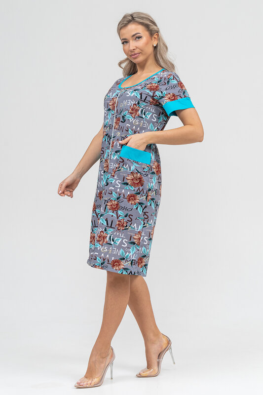 Натали Халат 578684 36915 серый