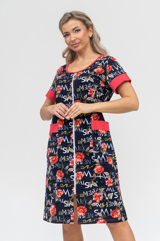 Натали Халат 578685 36915 темно-синий