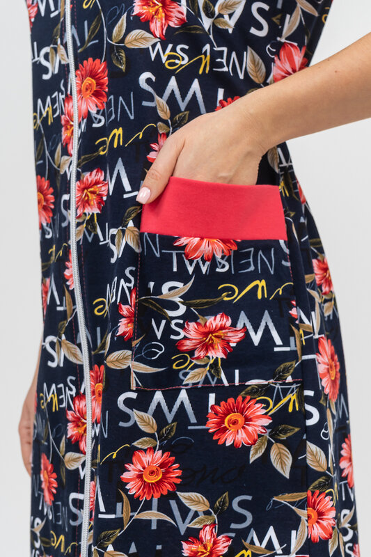 Натали Халат 578685 36915 темно-синий