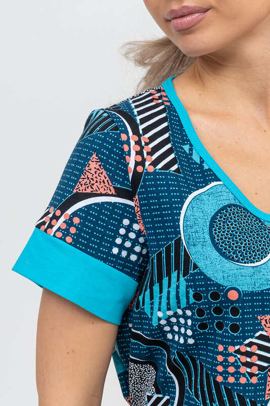 Натали Халат 578686 36914 бирюза