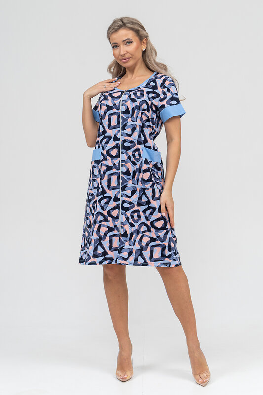 Натали Халат 578687 36913 голубой