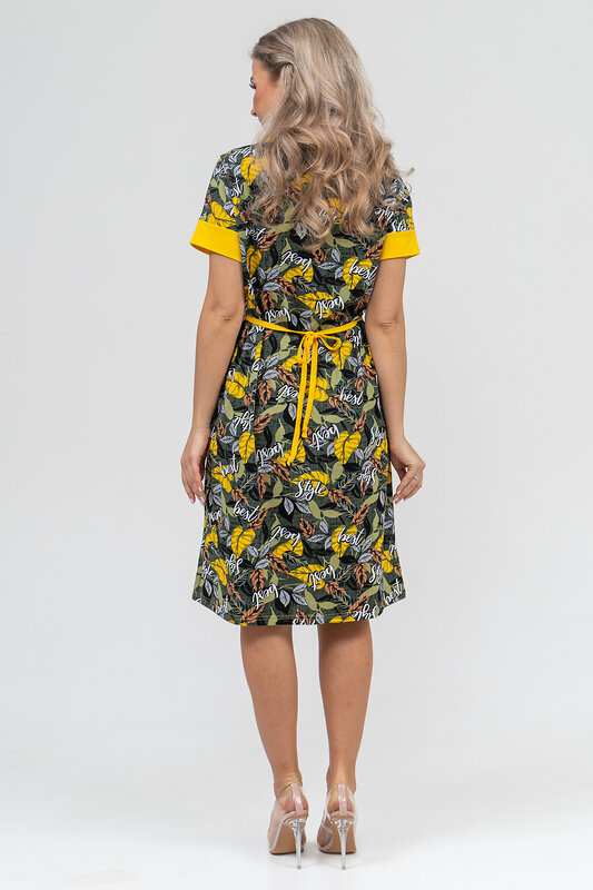 Натали Халат 578688 36912 желтый