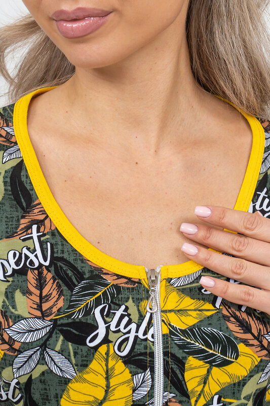 Натали Халат 578688 36912 желтый