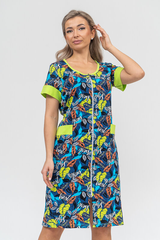 Натали Халат 578689 36912 салатовый