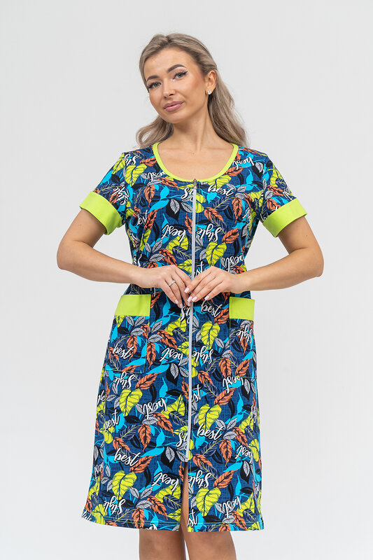 Натали Халат 578689 36912 салатовый