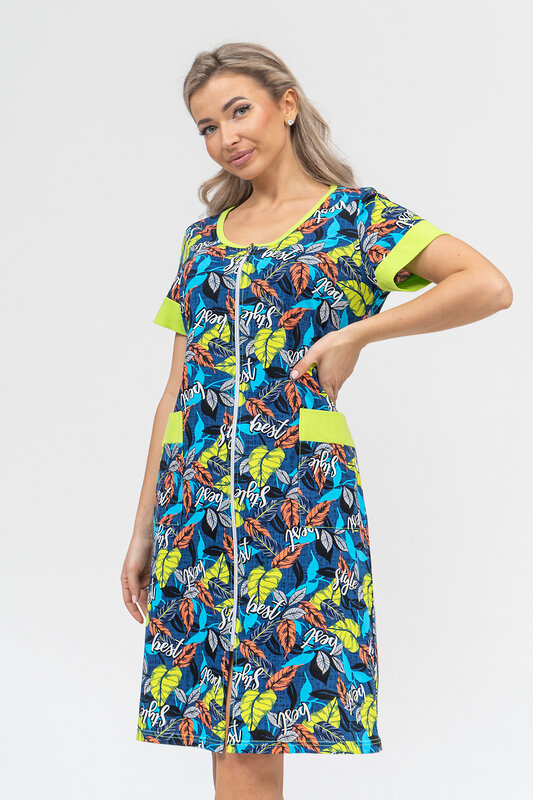 Натали Халат 578689 36912 салатовый