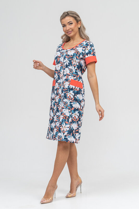 Натали Халат 578690 36911 синий