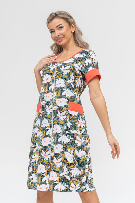 Натали Халат 578691 36911 зелёный