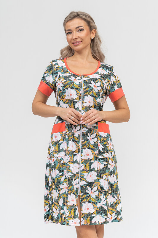 Натали Халат 578691 36911 зелёный