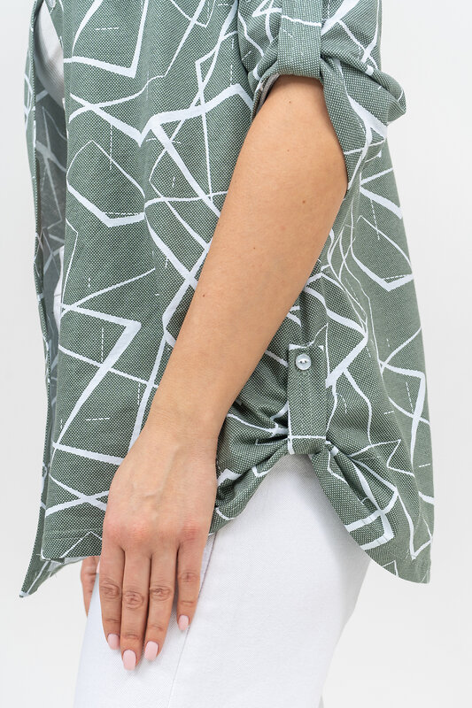 Натали Рубашка 578695 36905 хаки