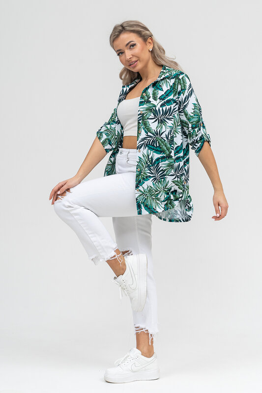 Натали Рубашка 578696 36904 изумруд