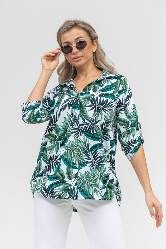 Натали Рубашка 578696 36904 изумруд