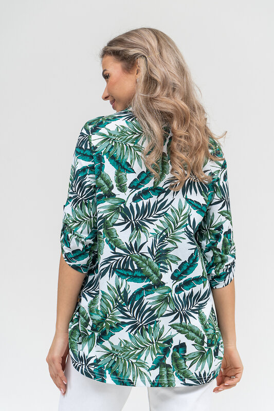 Натали Рубашка 578696 36904 изумруд