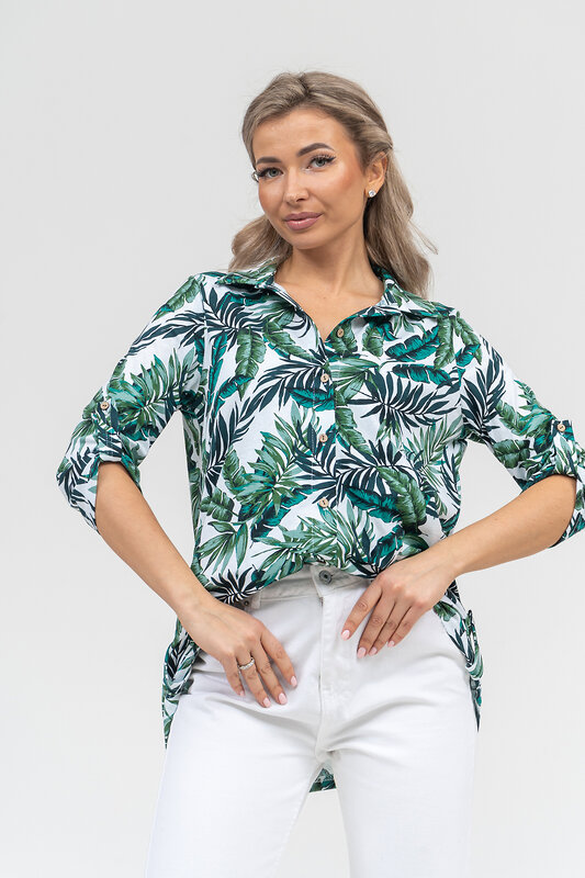 Натали Рубашка 578696 36904 изумруд