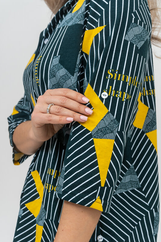 Натали Рубашка 578697 36903 зеленый