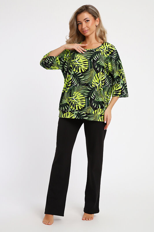 Натали Костюм 578699 51164 зеленый/листья