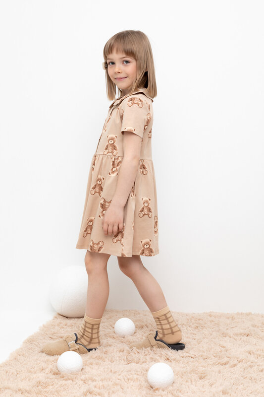 CROCKID Платье 578705 КР 5824 светло-бежевый