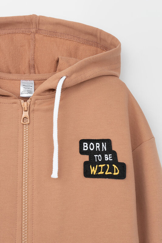 CROCKID Толстовка 578710 К 302288 коричневый