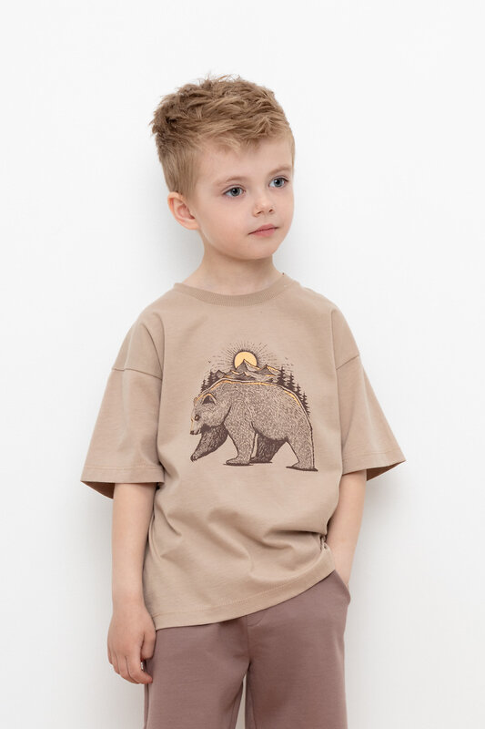 CROCKID Футболка 578716 КР 302193 бежевый