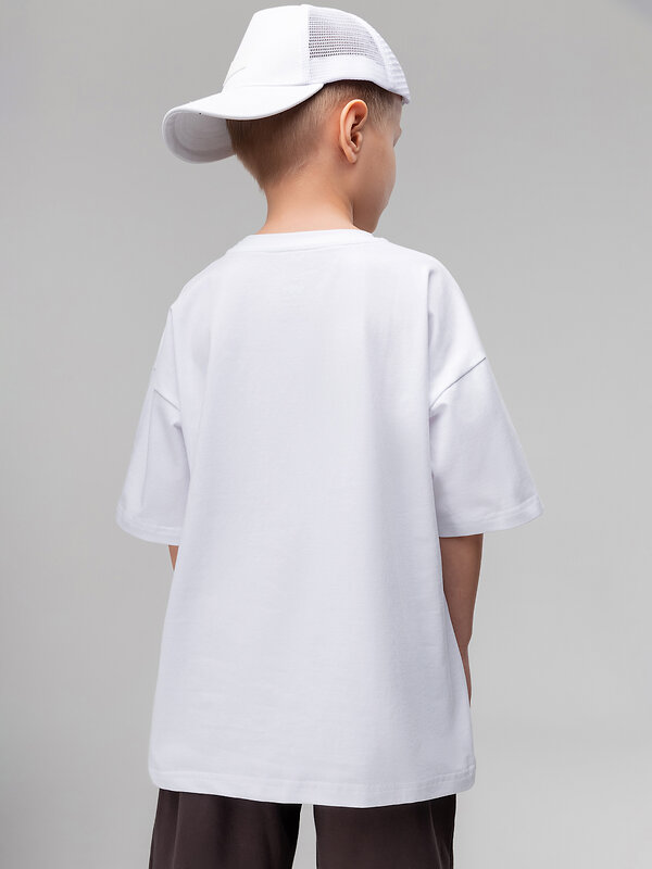 Bodo Футболка 578734 4-454MU белый (коричневый)