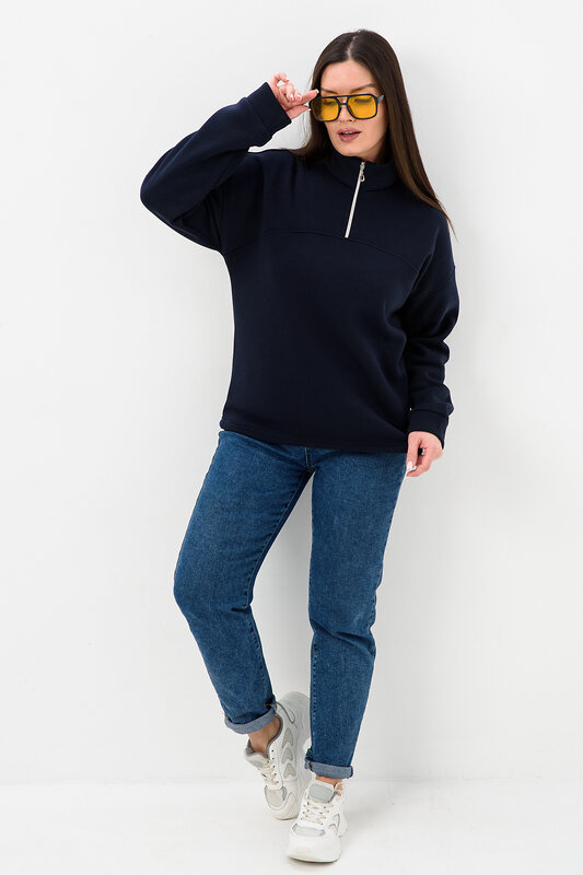 Натали Толстовка 578753 52446 темно-синий