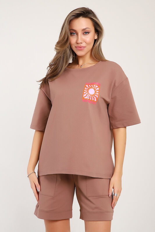 Натали Костюм 578755 21069 коричневый