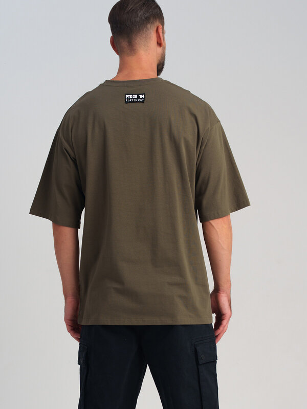 PLAYTODAY Фуфайка 578759 12556035 хаки,жёлтый