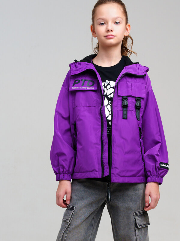 PLAYTODAY Куртка 578760 12521455 фиолетовый