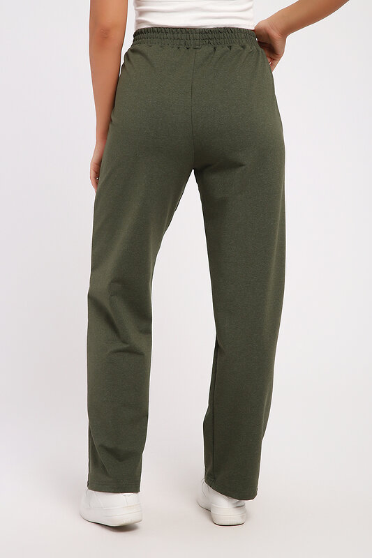 Натали Брюки 578769 21066 хаки меланж