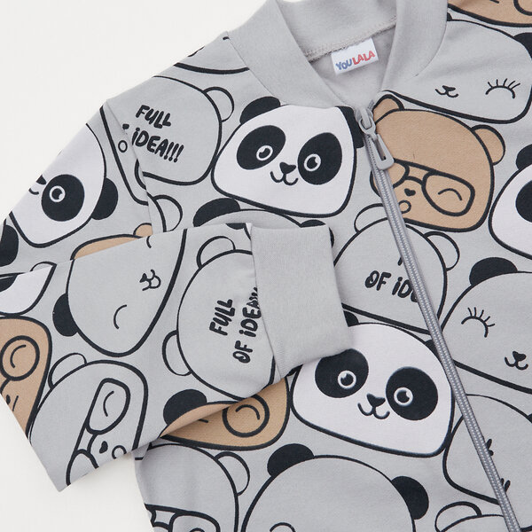 YOULALA Джемпер 578786 1802310201 серый