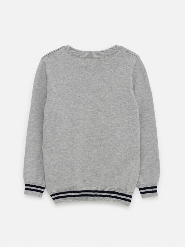 Acoola Джемпер 578868 20110310103 серый меланж