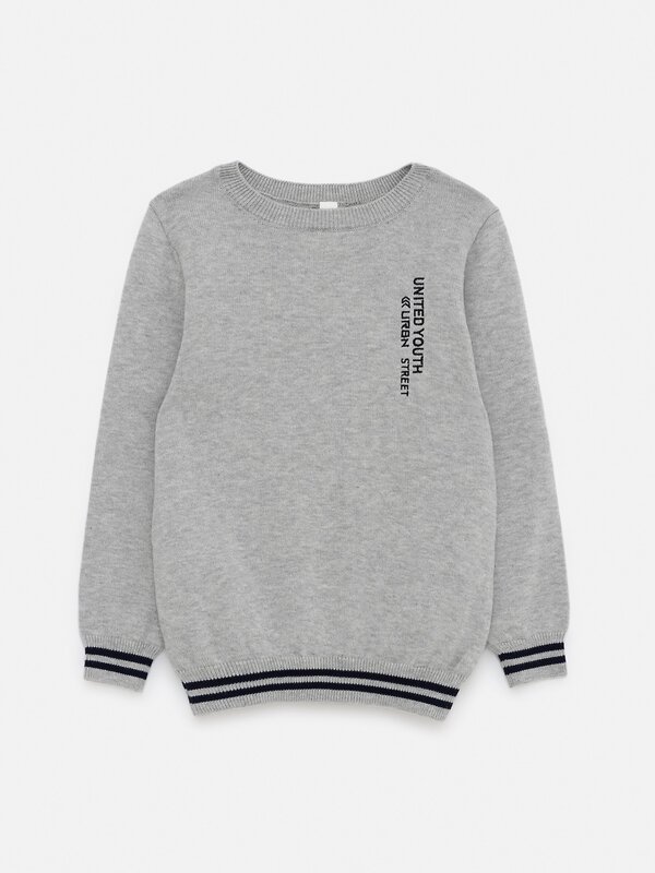 Acoola Джемпер 578868 20110310103 серый меланж