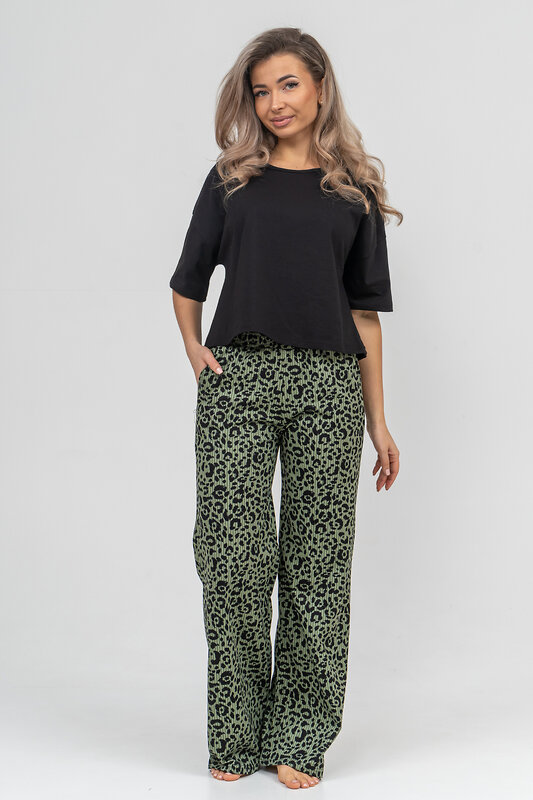 Натали Брюки 578880 36899 хаки