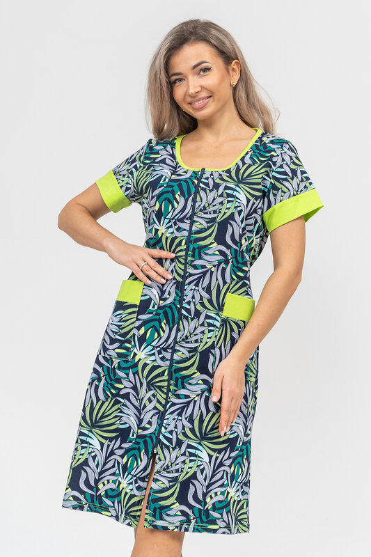 Натали Халат 578892 36896 темно-синий