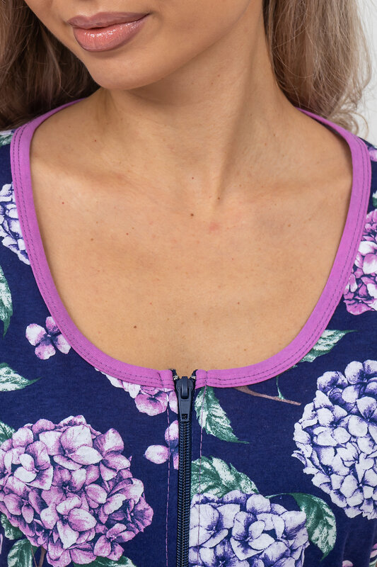 Натали Халат 578906 36894 синий