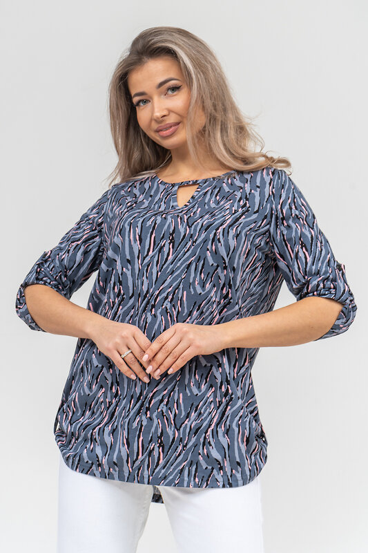 Натали Туника 578922 36890 серый