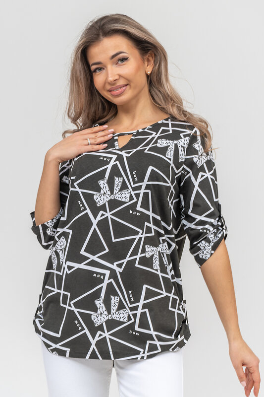 Натали Туника 578925 36888 хаки