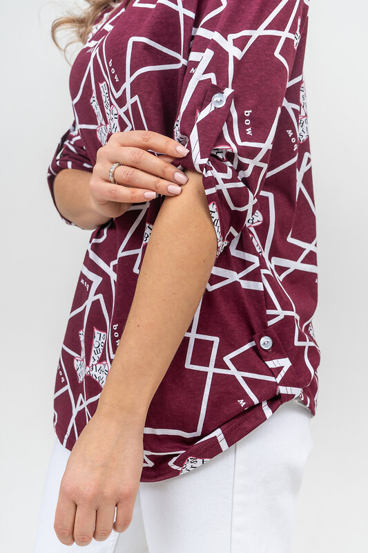 Натали Туника 578926 36888 бордо