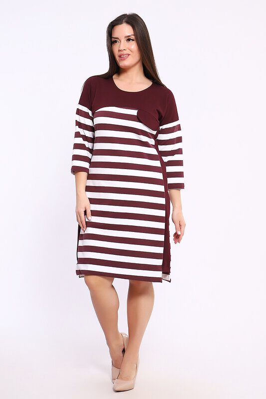 Натали Платье 578928 29011 бордовый