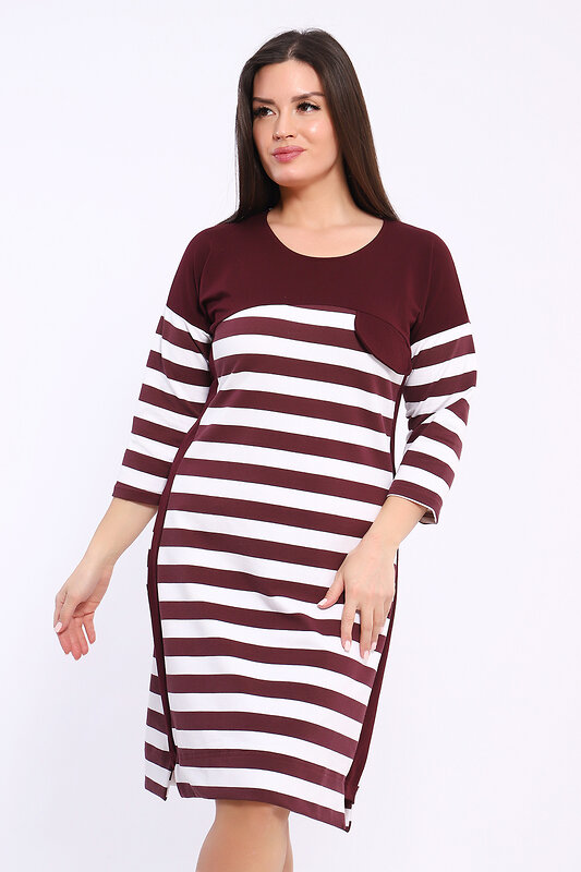 Натали Платье 578928 29011 бордовый