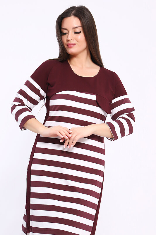 Натали Платье 578928 29011 бордовый