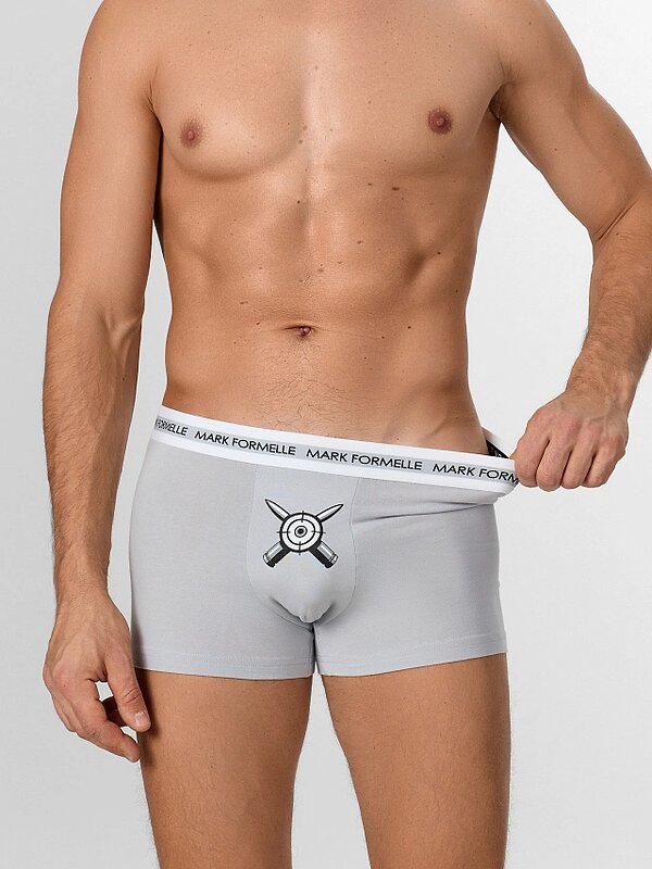 MARK FORMELLE Трусы 578948 411228-2 лунный луч +пули на графите