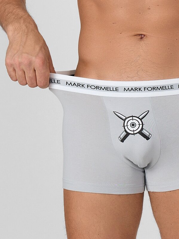 MARK FORMELLE Трусы 578948 411228-2 лунный луч +пули на графите