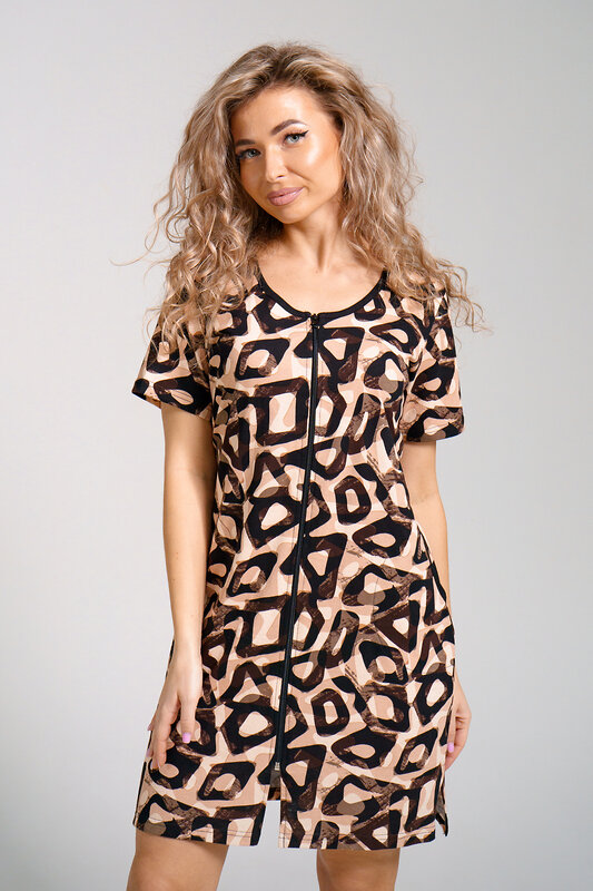 Натали Халат 578955 36884 песочный