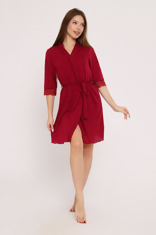 Натали Пеньюар 578958 29009 бордовый