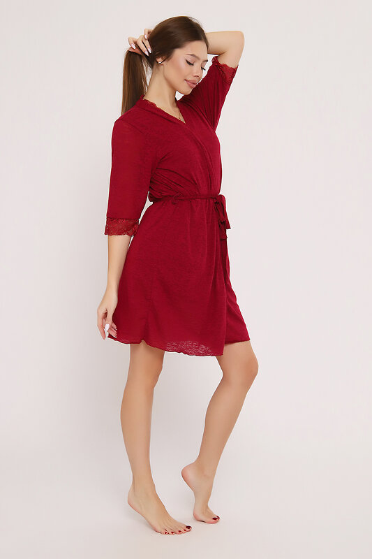 Натали Пеньюар 578958 29009 бордовый