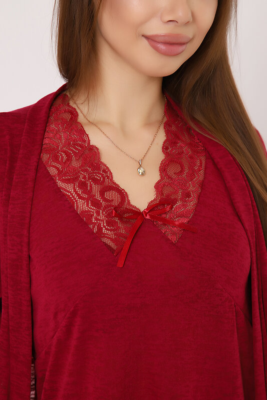 Натали Пеньюар 578958 29009 бордовый