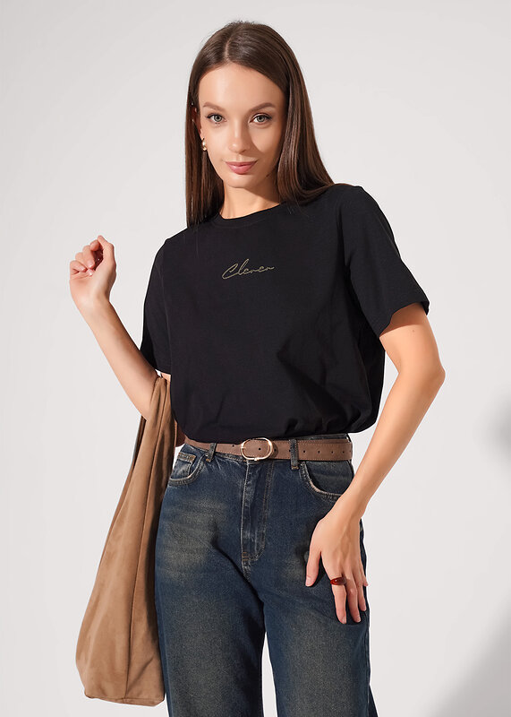CLEVER Футболка 578984 366462г_п чёрный
